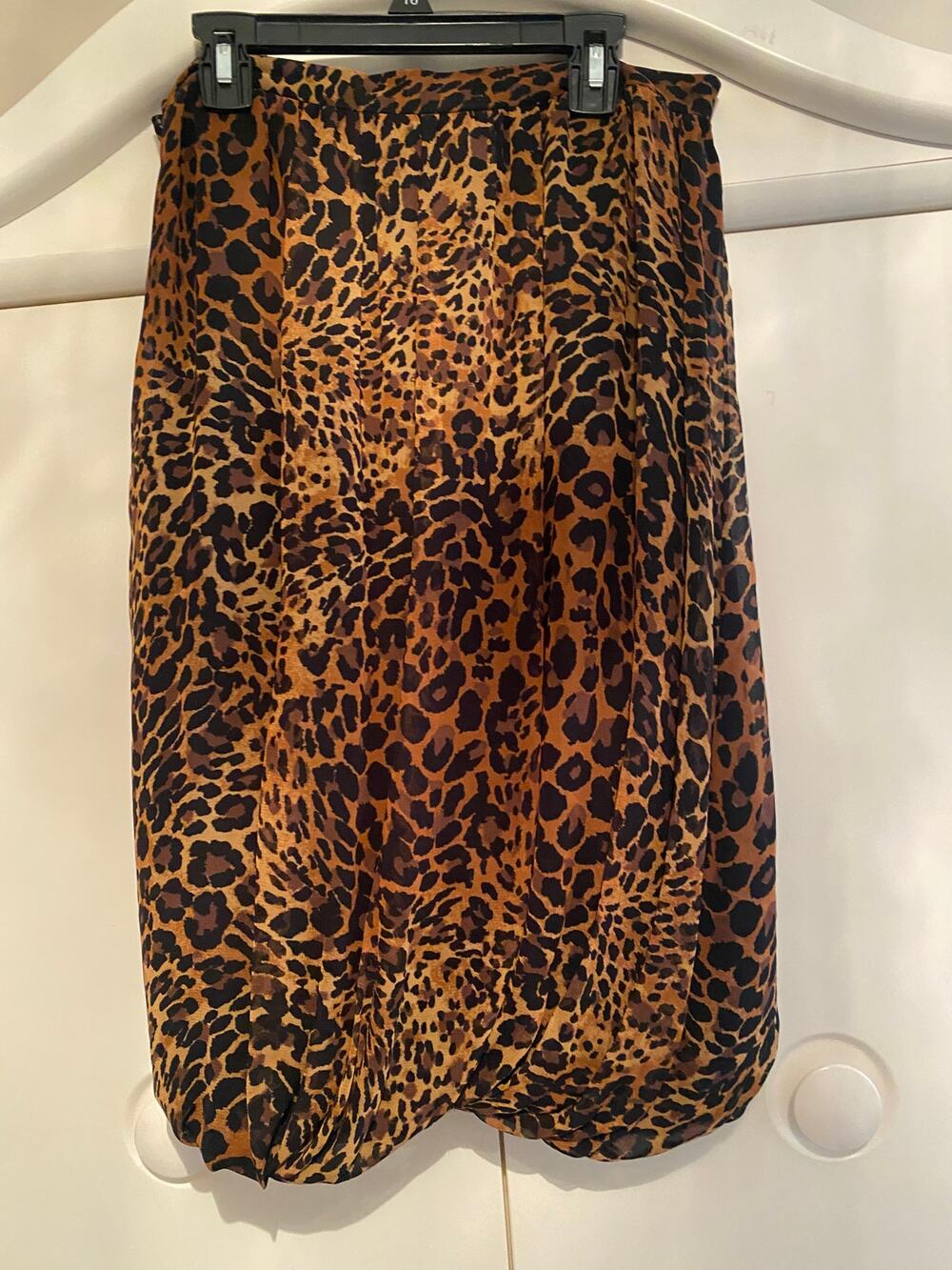 Lafayette 148 New York Animal Print Bubble Skirt